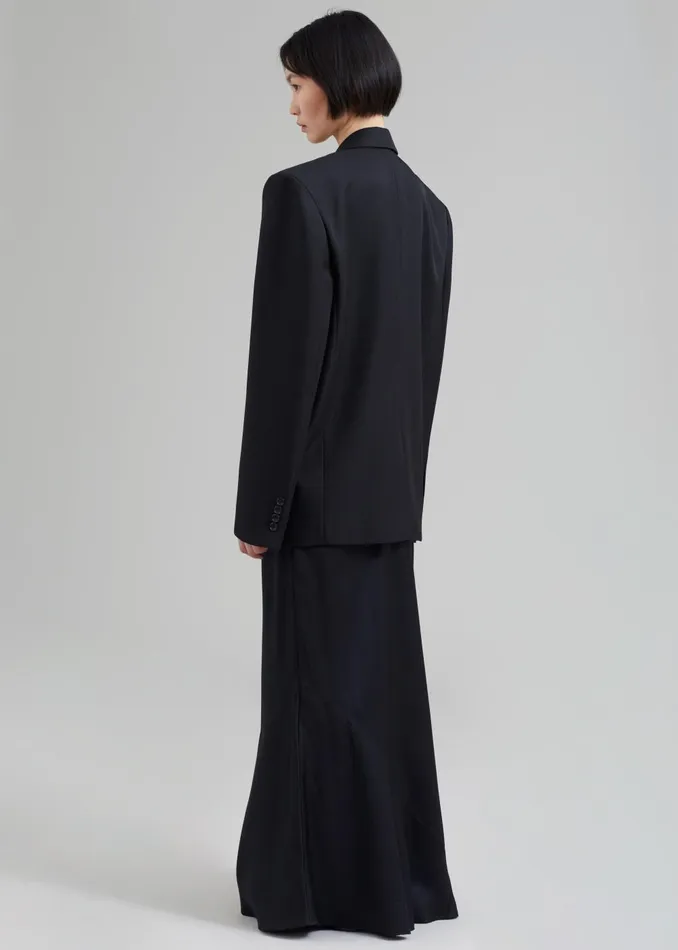 Women Jun Blazer 8211 Black The Frankie Shop Outerwear