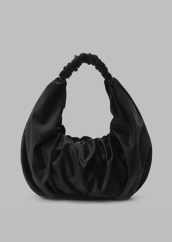 Women Jw Anderson Ruffle Shopper 8211 Black The Frankie Shop