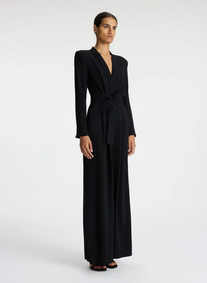 Women Kieran II WideLeg Jumpsuit Black ALC Jumpsuits