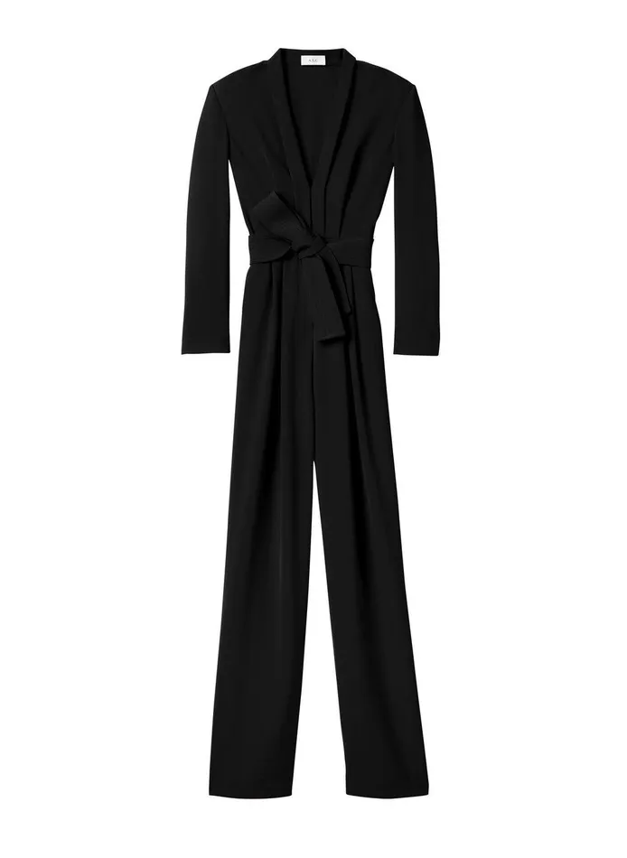 Women Kieran II WideLeg Jumpsuit Black ALC Jumpsuits