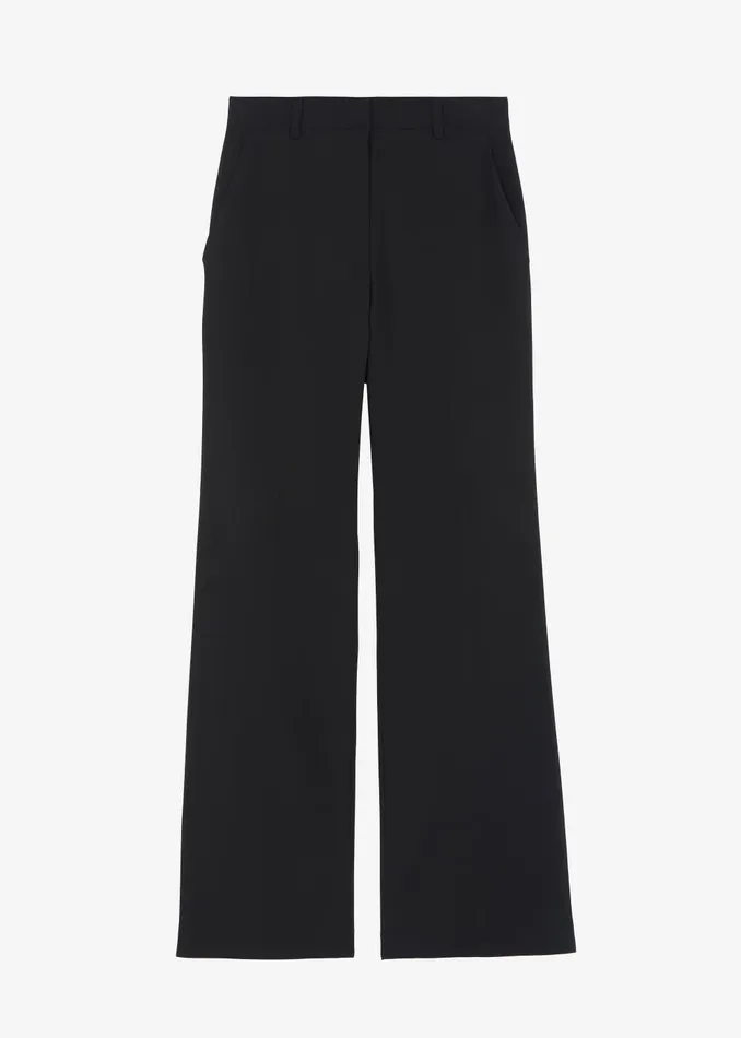 Women Kit Trousers 8211 Black The Frankie Shop Bottoms