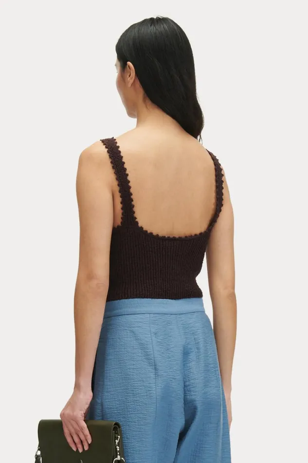 Women Knits Rachel Comey Hana Top Chocolate Women Knits Rachel Comey Hana Top Chocolate