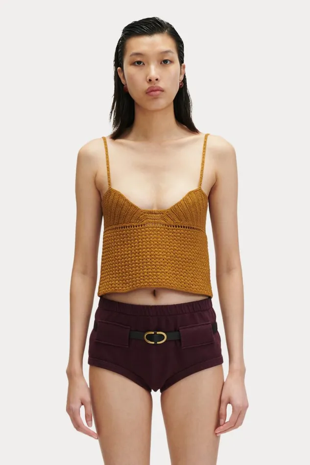 Women Knits Rachel Comey Reese Top Bronze