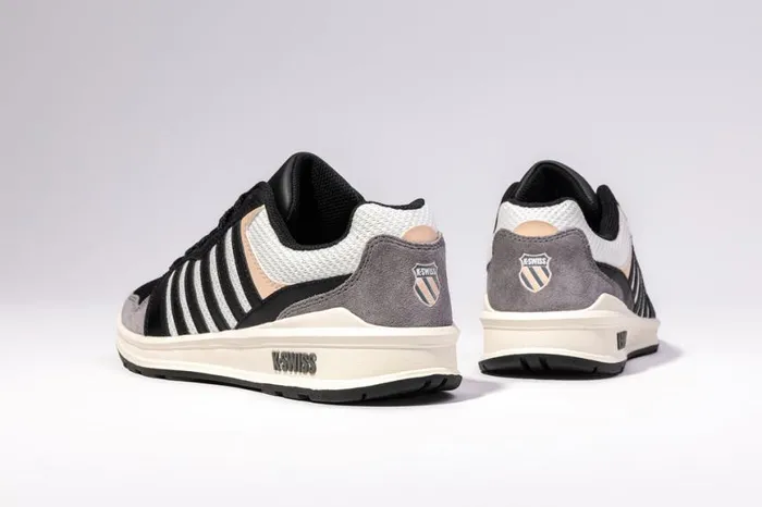 Women Lifestyle KSwiss RIVAL TRAINER T Blackblanc De Blanc