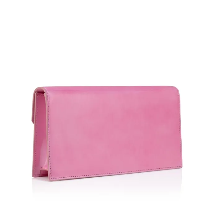 Women Loubi54 Clutch 8211 Iridescent Patent Leather 8211 Baby B Christian Louboutin Shoulder Bags