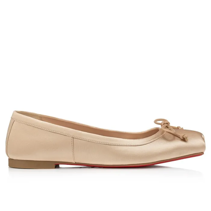 Women Mamadrague Ballerinas 8211 Crepe Satin 8211 Blush Christian Louboutin Flats and Loafers