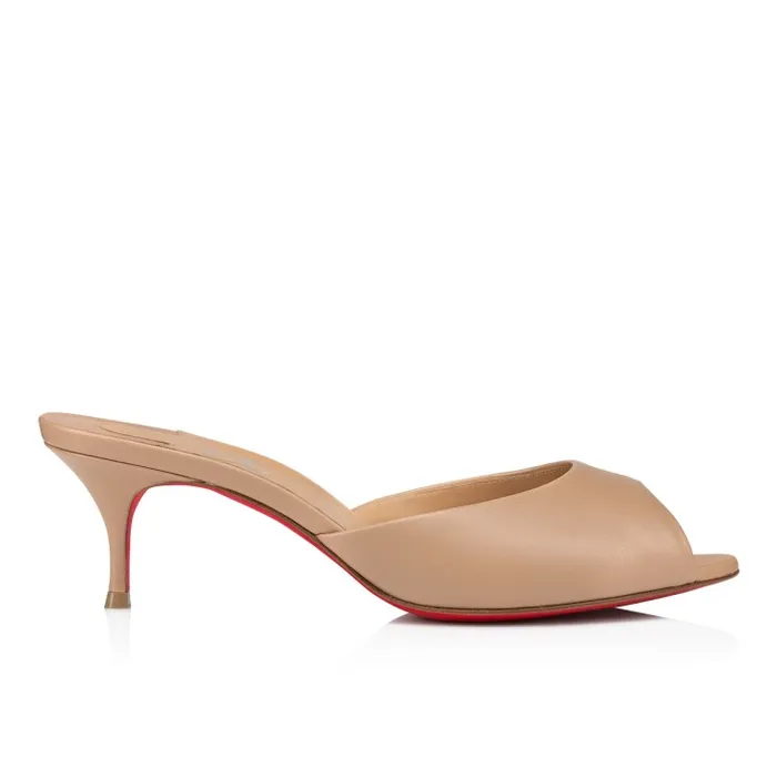 Women Me Dolly 55 Mm Mules 8211 Nappa Leather 8211 Blush Christian Louboutin Sandals and Slides