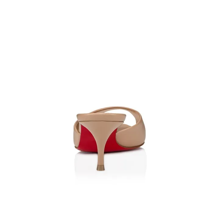 Women Me Dolly 55 Mm Mules 8211 Nappa Leather 8211 Blush Christian Louboutin Sandals and Slides