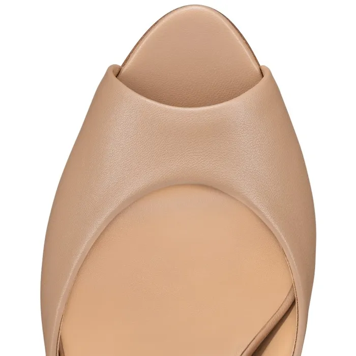 Women Me Dolly 55 Mm Mules 8211 Nappa Leather 8211 Blush Christian Louboutin Sandals and Slides