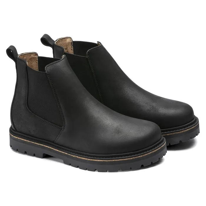 WomenMen Birkenstock Boots Stalon Black