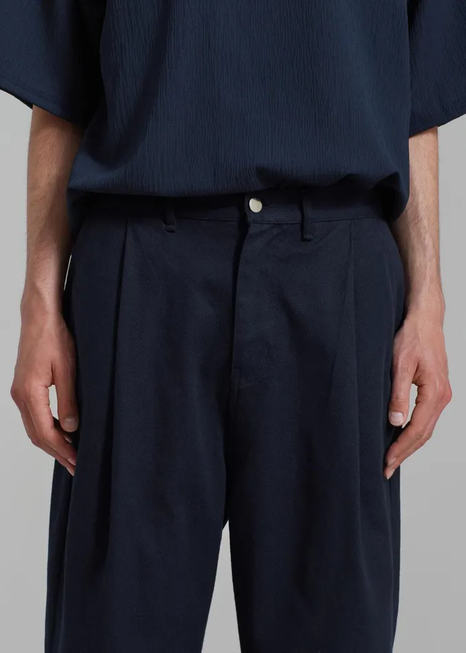 WomenMen Drew Denim Pants 8211 Navy The Frankie Shop Bottoms