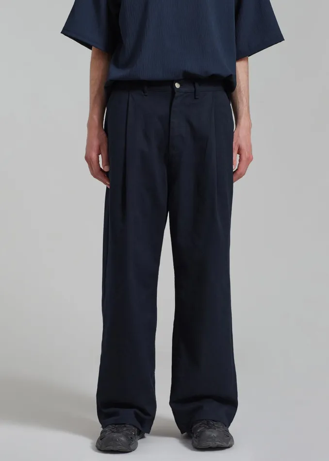 WomenMen Drew Denim Pants 8211 Navy The Frankie Shop Bottoms