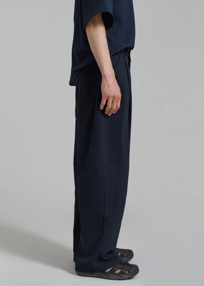 WomenMen Drew Denim Pants 8211 Navy The Frankie Shop Bottoms