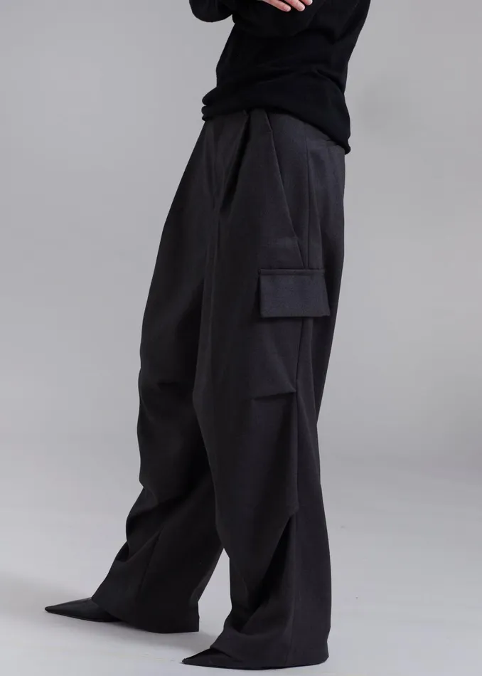 WomenMen Flint Cargo Pants 8211 Grey The Frankie Shop Bottoms