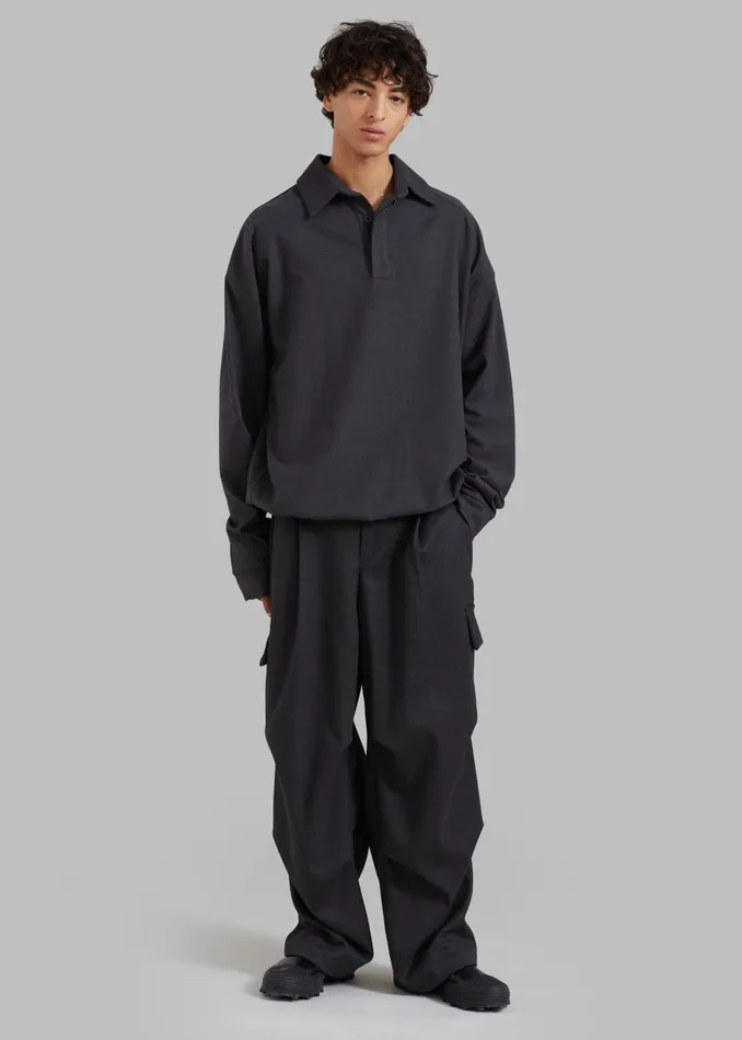 WomenMen Flint Cargo Pants 8211 Grey The Frankie Shop Bottoms