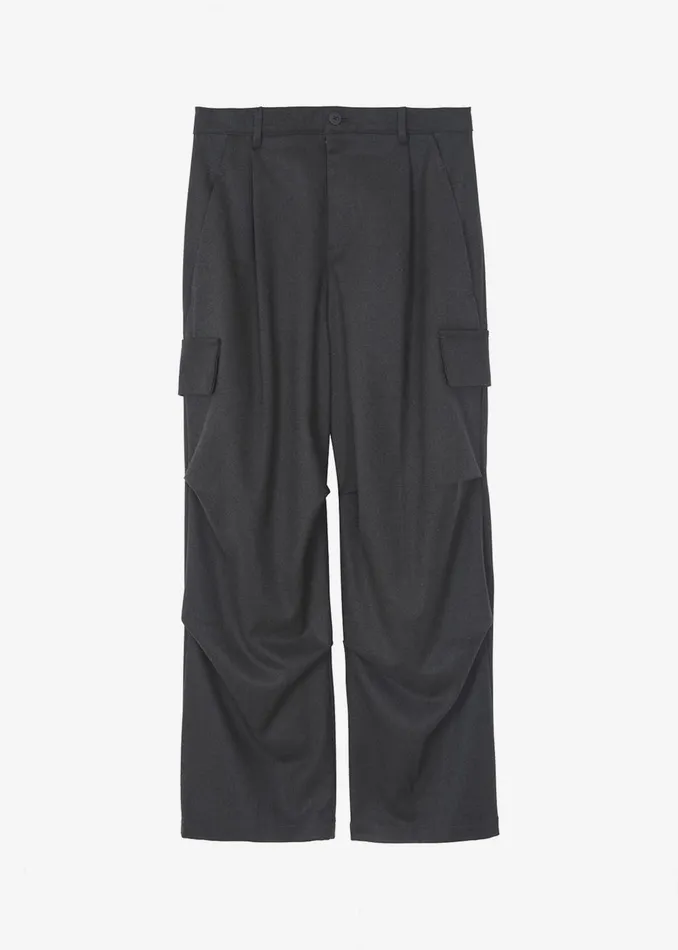 WomenMen Flint Cargo Pants 8211 Grey The Frankie Shop Bottoms