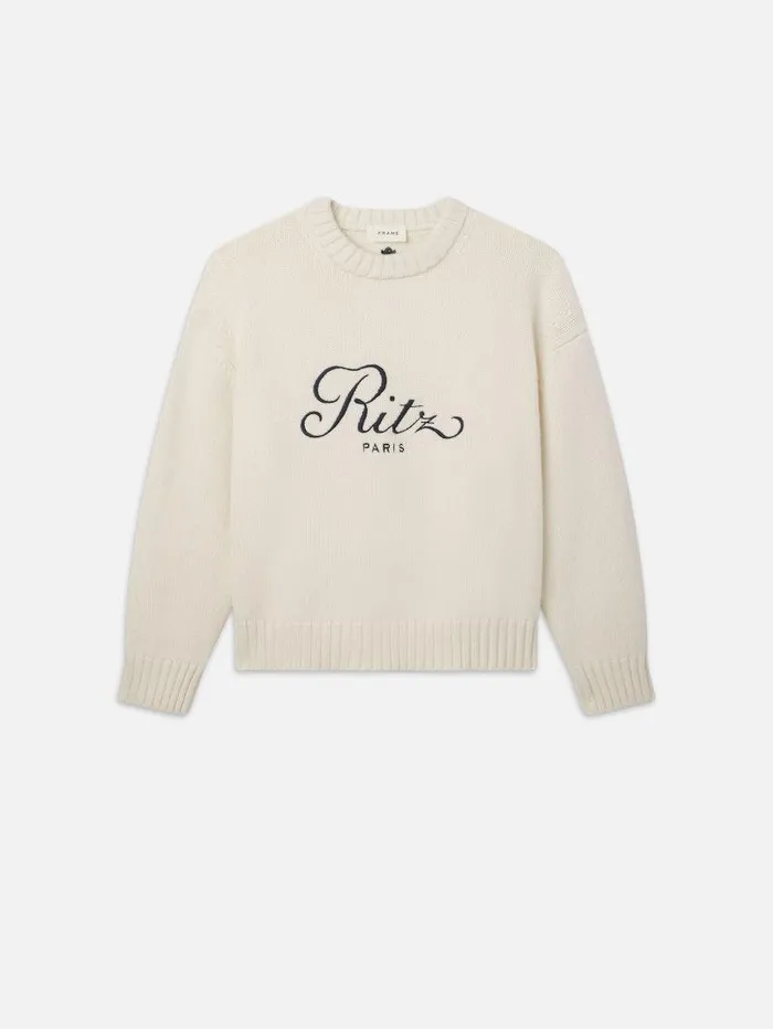 WomenMen FRAME Sweaters Ritz Unisex Cashmere Sweater