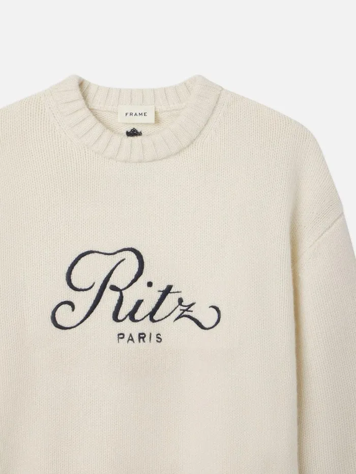 WomenMen FRAME Sweaters Ritz Unisex Cashmere Sweater