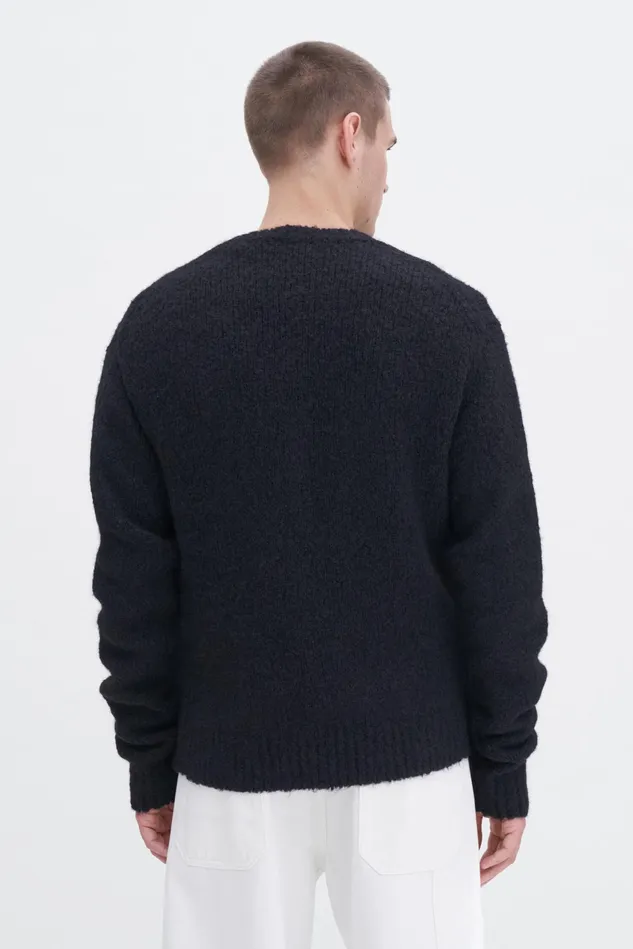 WomenMen Soft Alpaca VNeck Sweater Black Filippa K Knitwear