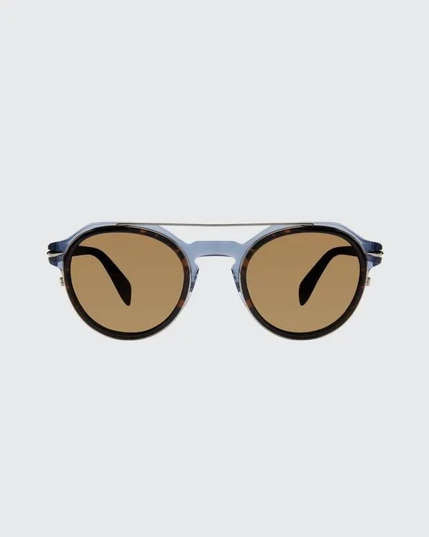 WomenMen Sunglasses Rag and Bone Raine Havana Blue