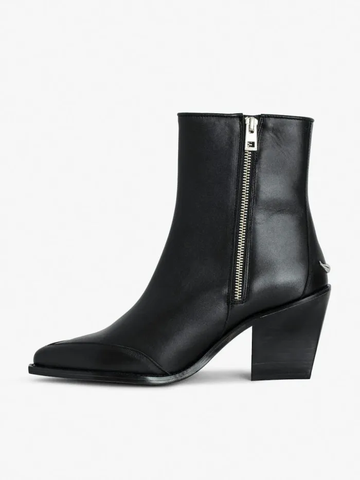 WomenMen Zadig and Voltaire Boots Cara Ankle Boots Black