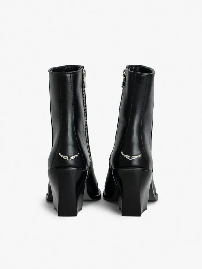 WomenMen Zadig and Voltaire Boots Cara Ankle Boots Black
