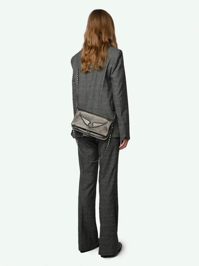 WomenMen Zadig and Voltaire Clutches Rock Clutch Gun WomenMen Zadig and Voltaire Clutches Rock Clutch Gun