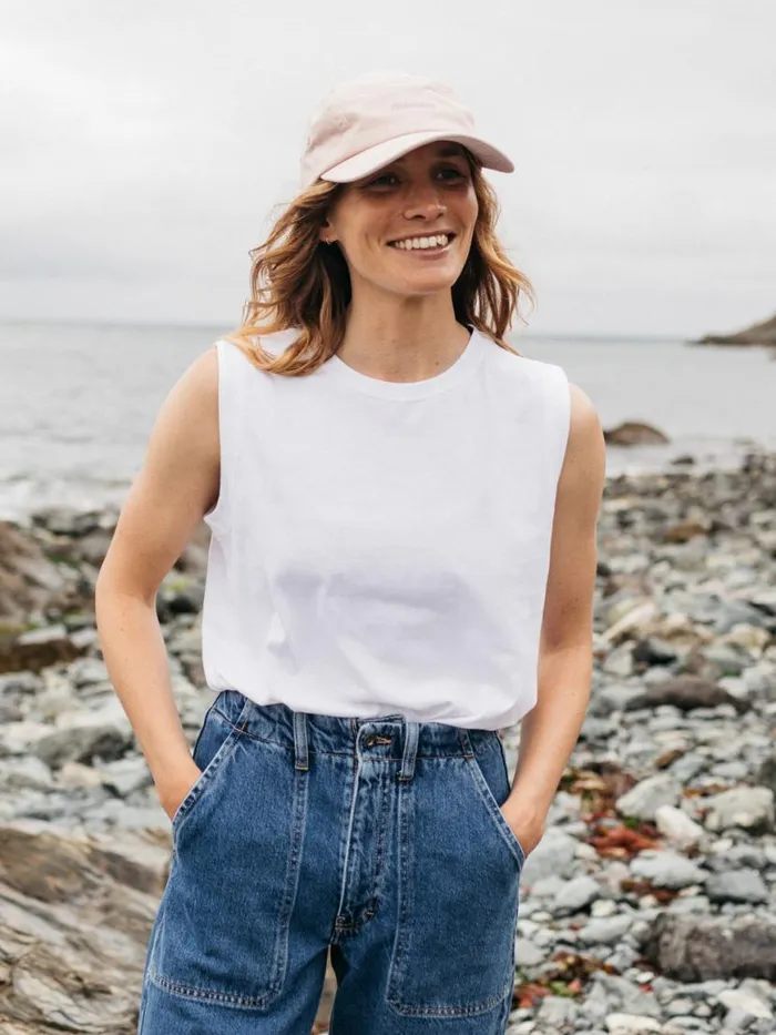 Women Meskel Vest White Finisterre Tops and Shirts