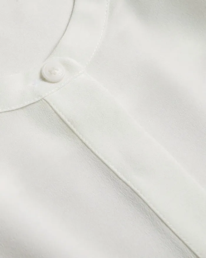 Women MIYOKOE 8211 Straight Fit Cap Sleeve Silk Blouse Ivory Ted Baker Tops and Blouses Women MIYOKOE 8211 Straight Fit Cap Sleeve Silk Blouse Ivory Ted Baker Tops and Blouses