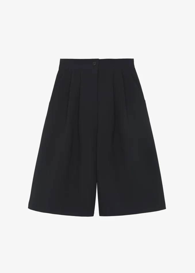 Women Morgan Bermuda Shorts 8211 Black The Frankie Shop Bottoms