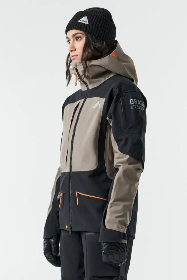 Women MtnX Boulder 3L Hybrid JacketClay Orage Jackets