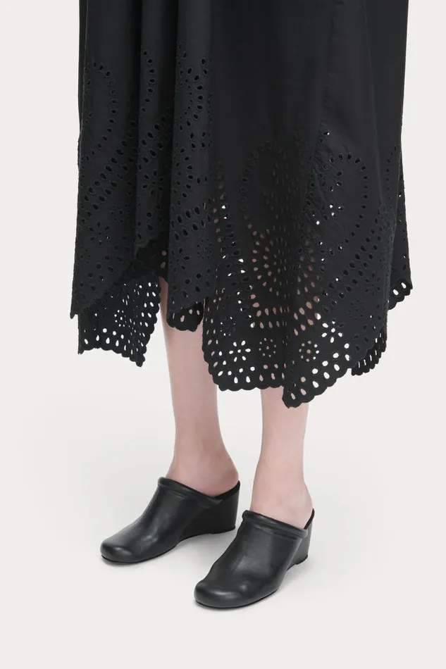 Women Mules Wedges Rachel Comey Low Bully Wedge Black