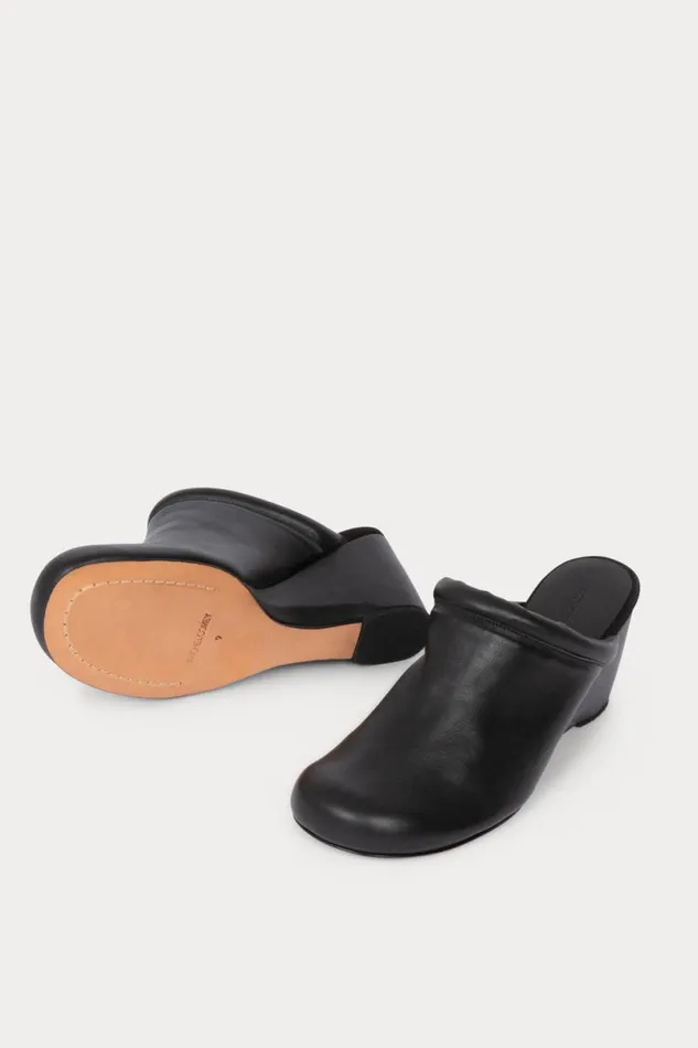 Women Mules Wedges Rachel Comey Low Bully Wedge Black