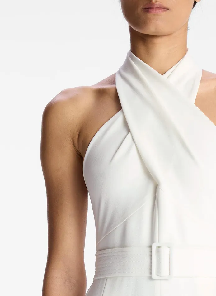 Women Murphy WideLeg Jumpsuit White ALC Bottoms