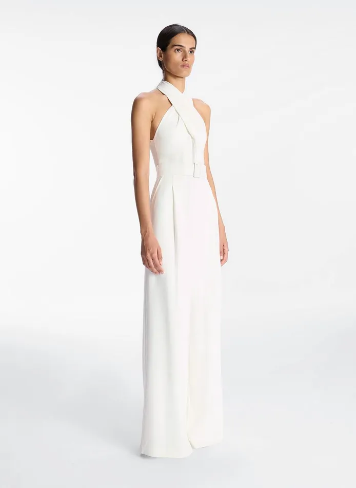 Women Murphy WideLeg Jumpsuit White ALC Bottoms