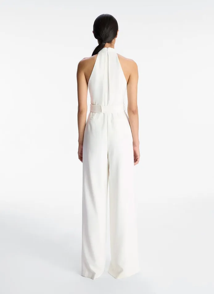 Women Murphy WideLeg Jumpsuit White ALC Bottoms