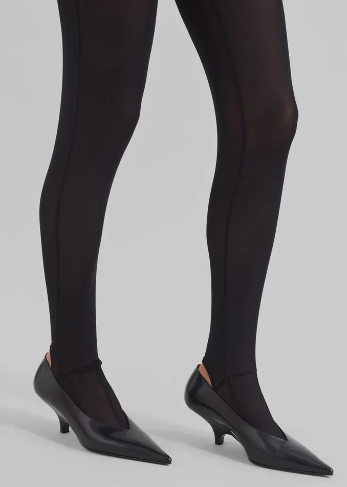 Women Neve Sheer Tights 8211 Black The Frankie Shop Bottoms