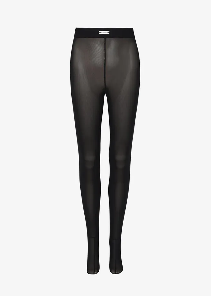 Women Neve Sheer Tights 8211 Black The Frankie Shop Bottoms