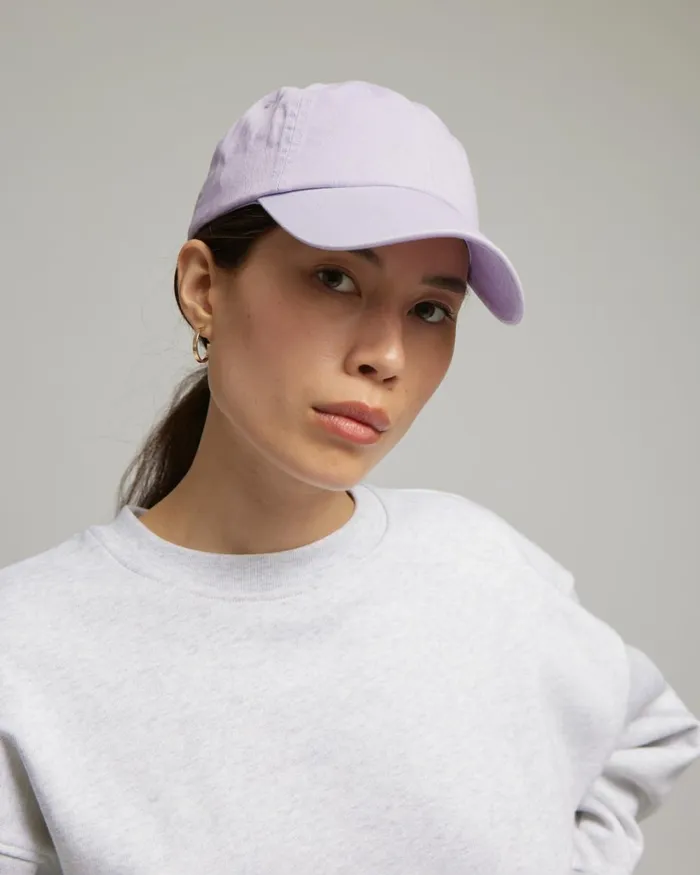 Women Organic Cotton Cap Navy Blue Colorful Standard Caps