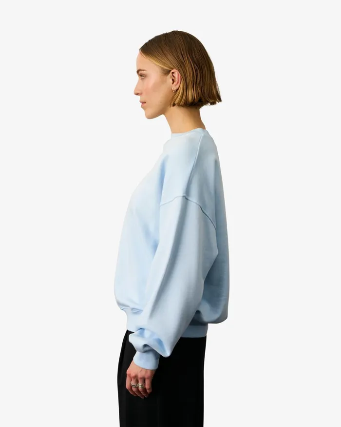 Women Organic Oversized Crew Sahara Camel Colorful Standard Crewneck Sweatshirts