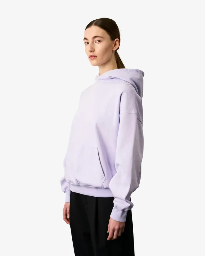 Women Organic Oversized Hood Lava Grey Colorful Standard Hoodies