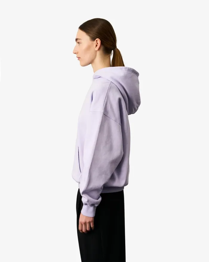 Women Organic Oversized Hood Misty Brown Colorful Standard Hoodies