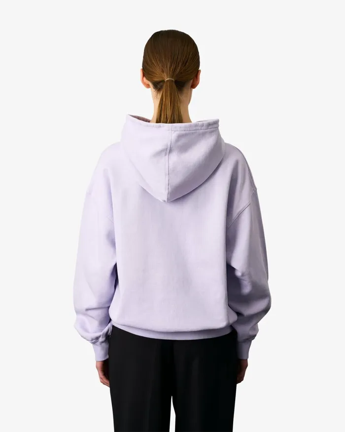 Women Organic Oversized Hood Misty Brown Colorful Standard Hoodies