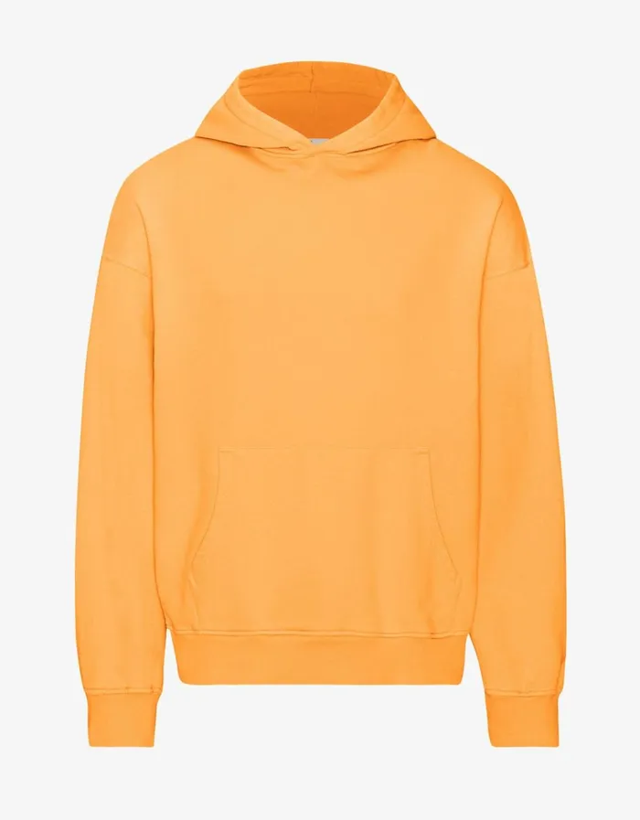 Women Organic Oversized Hood Sandstone Orange Colorful Standard Hoodies