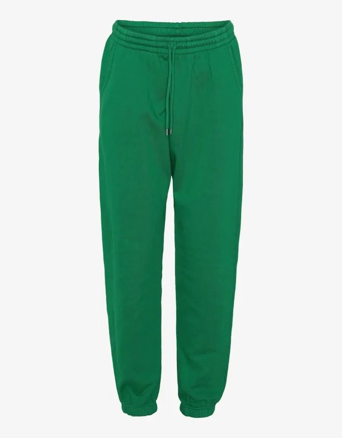 Women Organic Sweatpants Kelly Green Colorful Standard Sweatpants