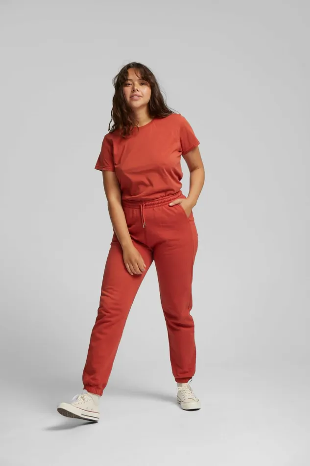 Women Organic Sweatpants Warm Taupe Colorful Standard Sweatpants