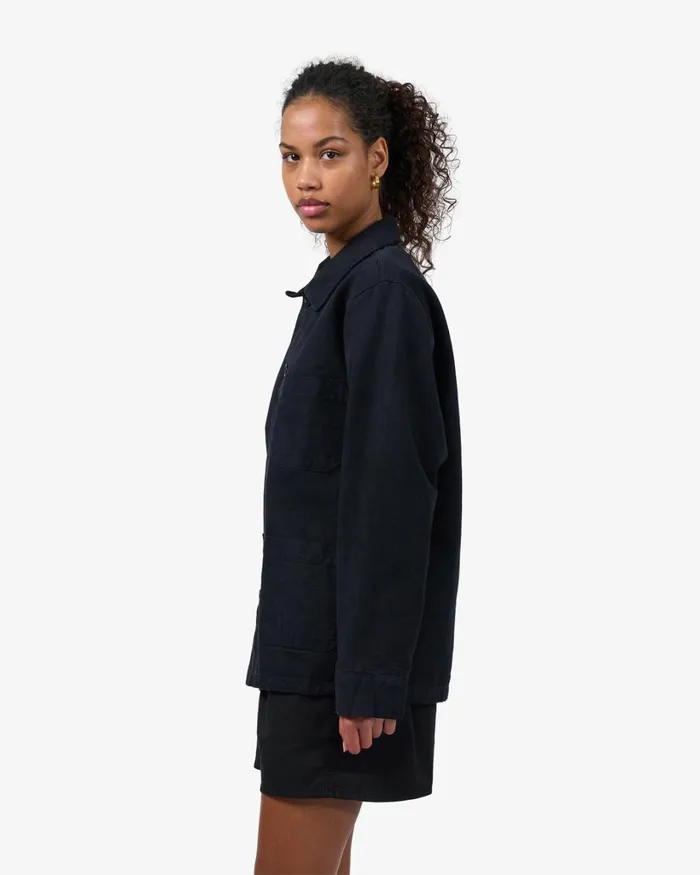 Women Organic Workwear Jacket Faded Pink Colorful Standard Workwear Jackets