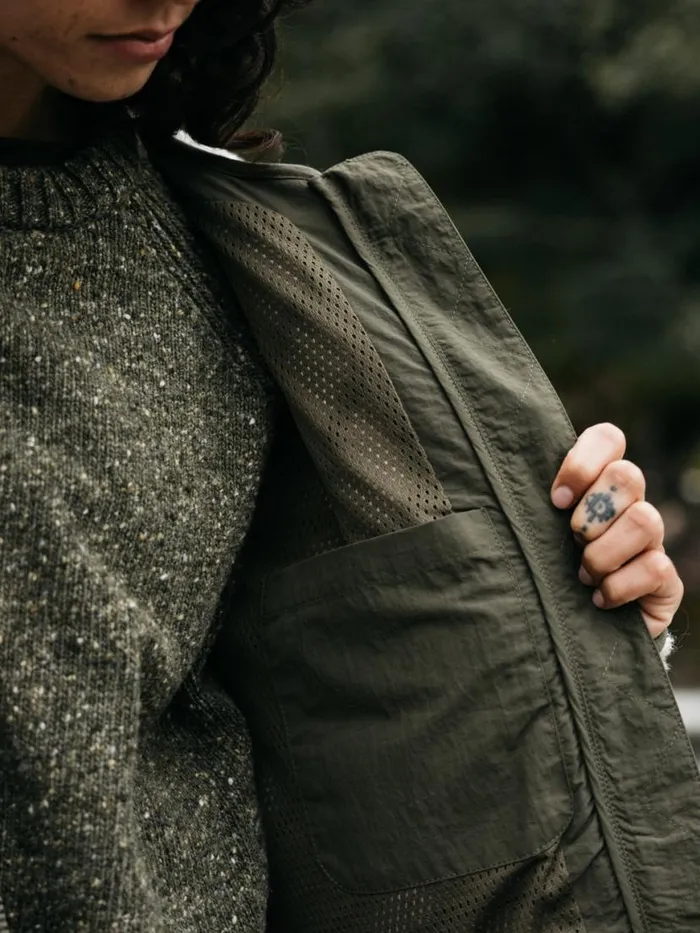 Women Orsik Fleece Printed Jacket Contour Print Finisterre Jackets Coats and Gilets Women Orsik Fleece Printed Jacket Contour Print Finisterre Jackets Coats and Gilets