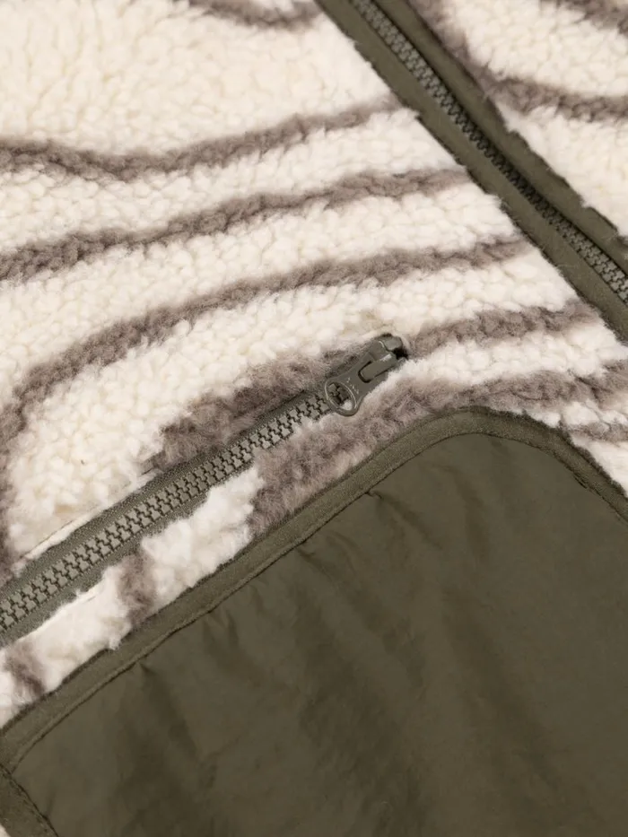 Women Orsik Fleece Printed Jacket Contour Print Finisterre Jackets Coats and Gilets Women Orsik Fleece Printed Jacket Contour Print Finisterre Jackets Coats and Gilets