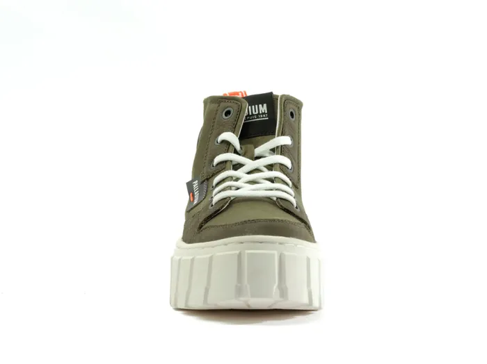 Women PALLATOWER HI Olive Night PALLADIUM Boots